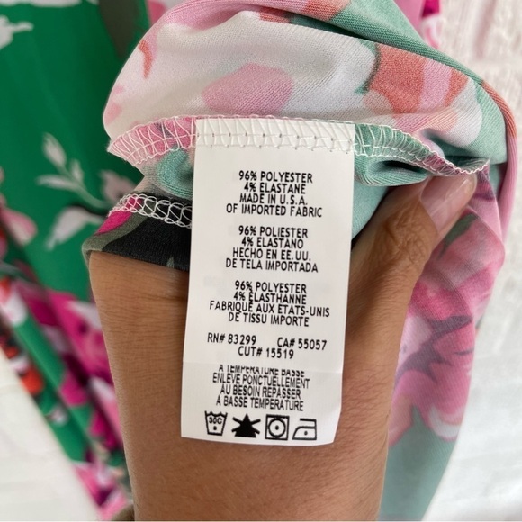 NEW Tiana B Floral Hi Low Hem Flowy Dress Small NWT - Picture 5 of 7